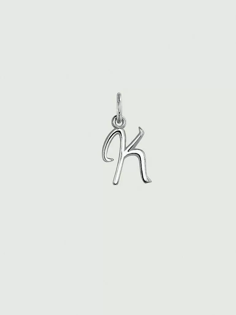 Charms De Letras-Aristocrazy Charm De Plata 925 Con Inicial K