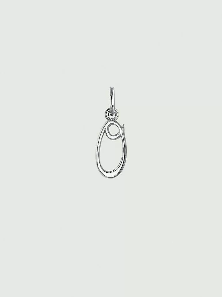 Charms De Letras-Aristocrazy Charm De Plata 925 Con Inicial O