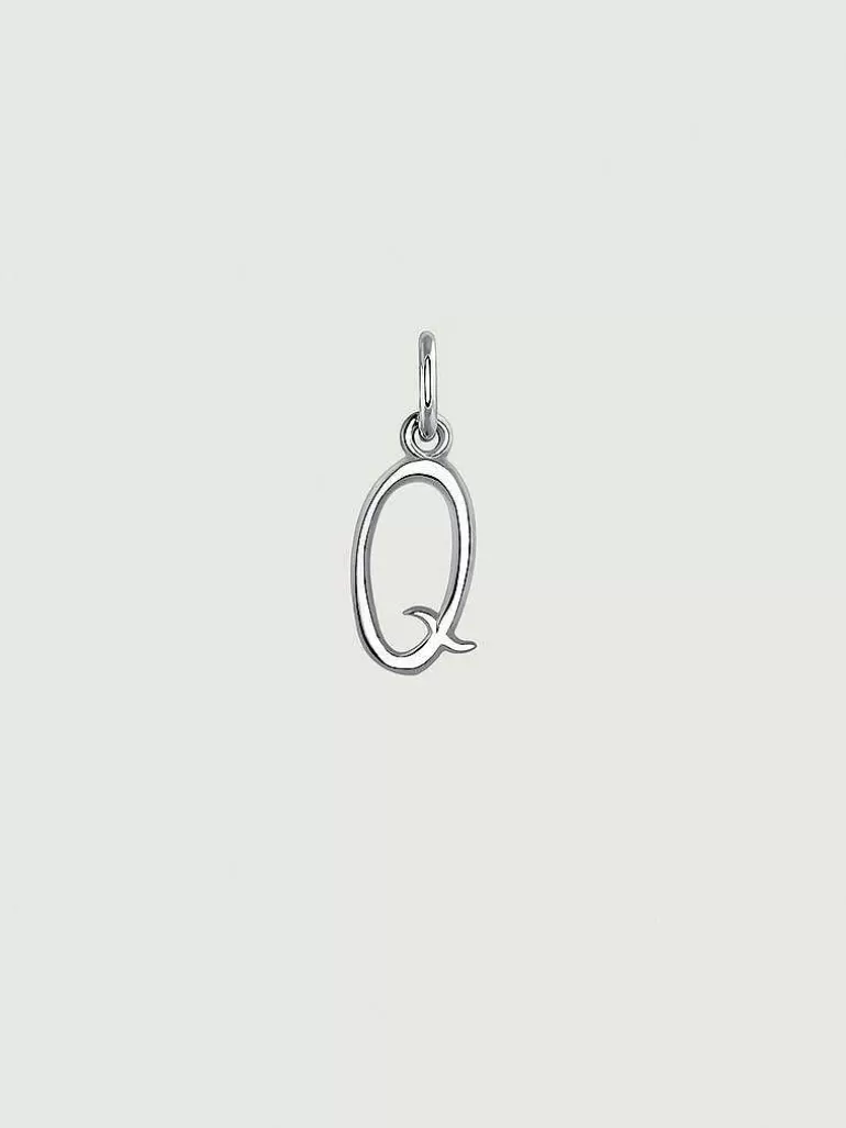 Charms De Letras-Aristocrazy Charm De Plata 925 Con Inicial Q